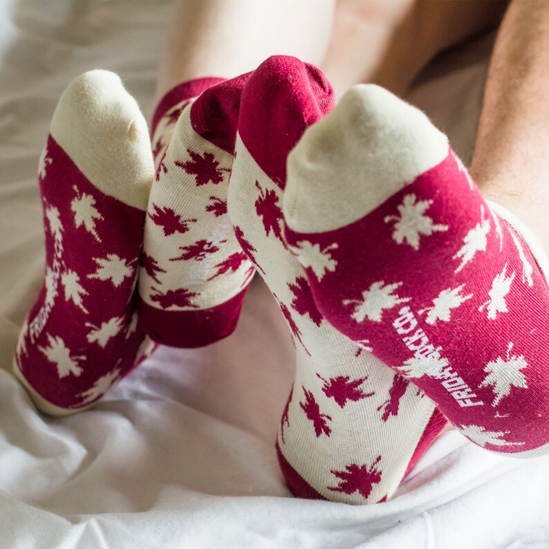 Men's Ankle Socks Canadian Maple Leaf Friday Sock Co. Etsy