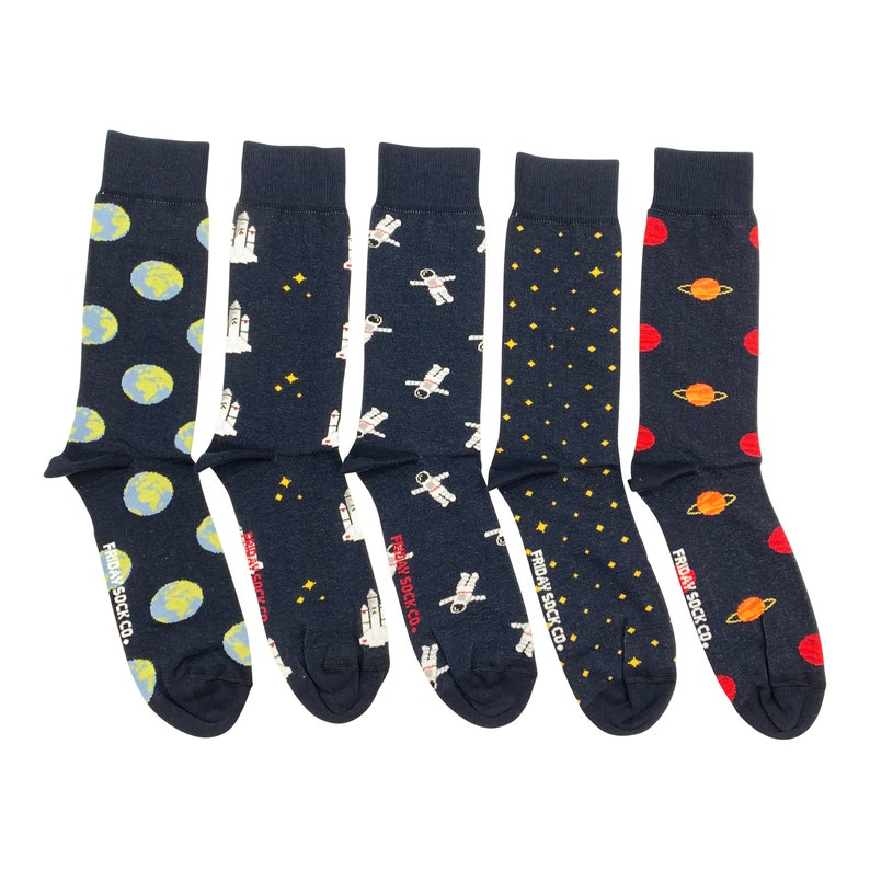 Men's Socks Space Mismatched Socks Laundry Box | Etsy