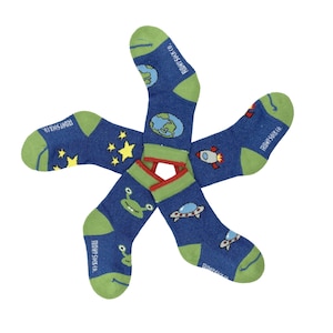 Infant Socks | Space | Friday Sock Co. Mismatched Socks | Crazy Socks | Cool Socks | Cute Socks | Funky Socks | Small Socks | Gift Ideas