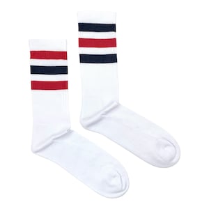 Men&#39;s Athletic Socks | Ultimate | Friday Sock Co Mismatched Socks | Sport Crew Socks | Striped Socks | Tube Socks | Athletic Striped Socks