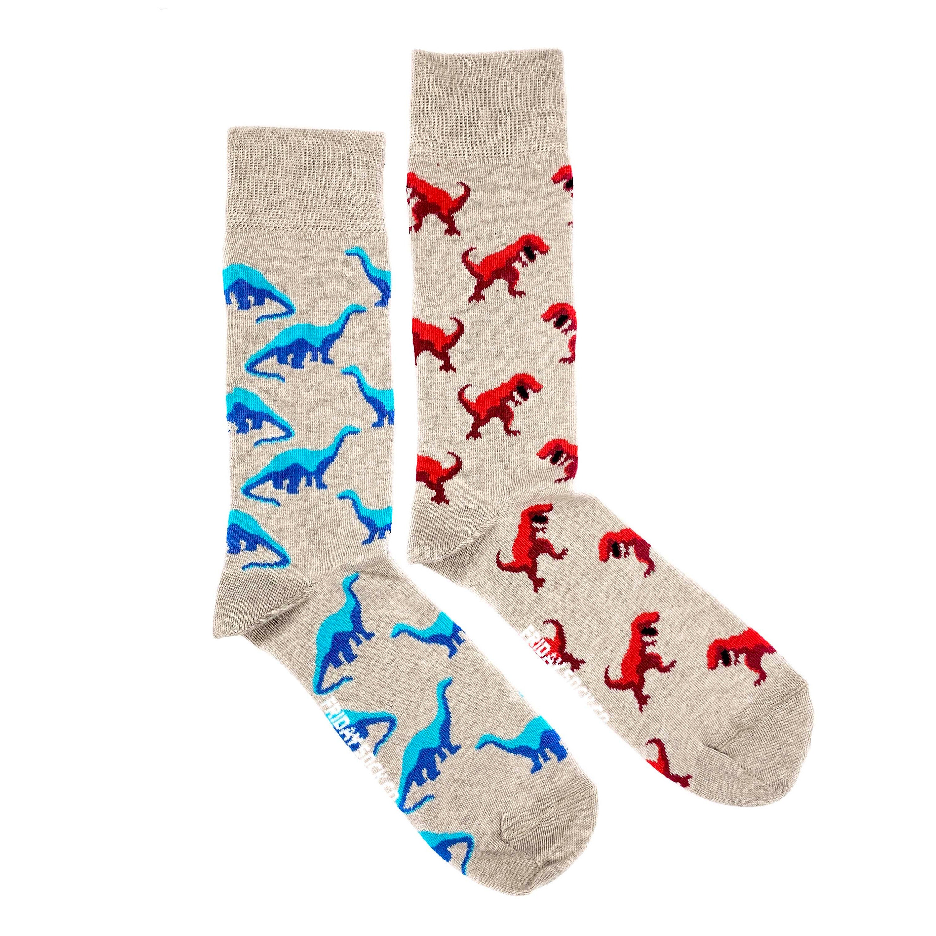Mens Socks Mismatched Socks Dinosaurs Crazy Socks | Etsy