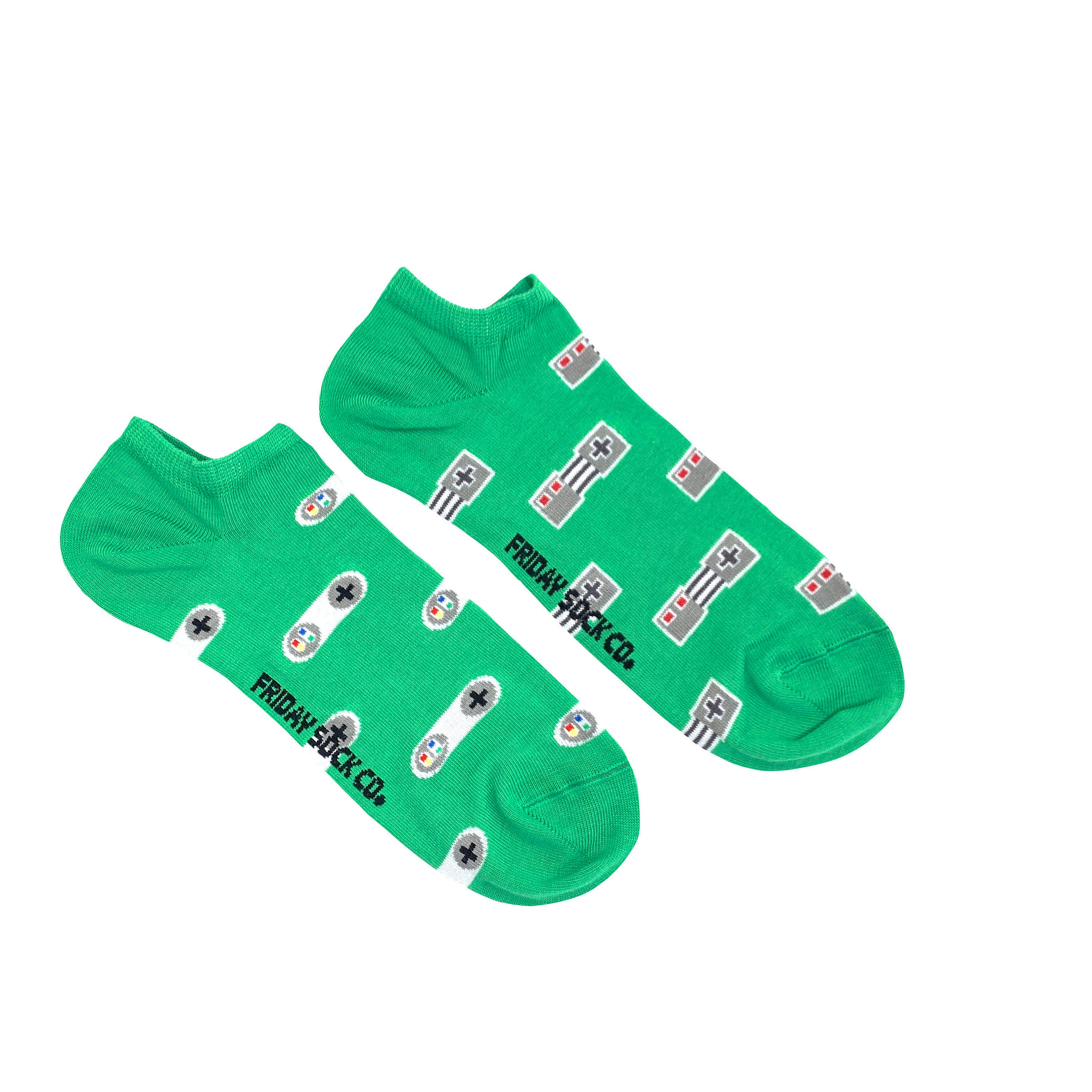 Men's Ankle Socks Video Game Controller Mismatched Etsy