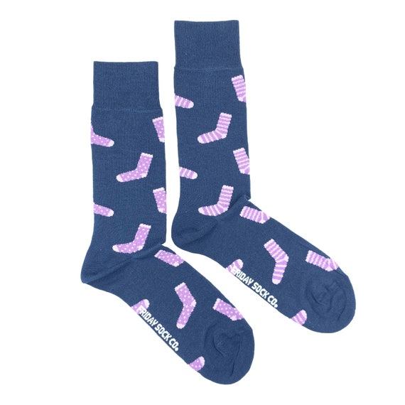 Men's Socks Socks on Socks Mismatched Socks Crazy | Etsy