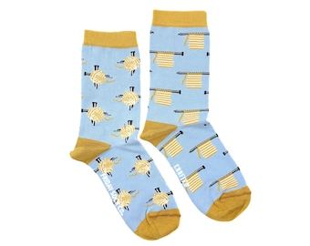 Women's Socks | Knitting | Friday Sock Co Mismatched Socks | Yarn Socks | Knitting Needles | Craft Socks | Crafting | Gift For Knitter