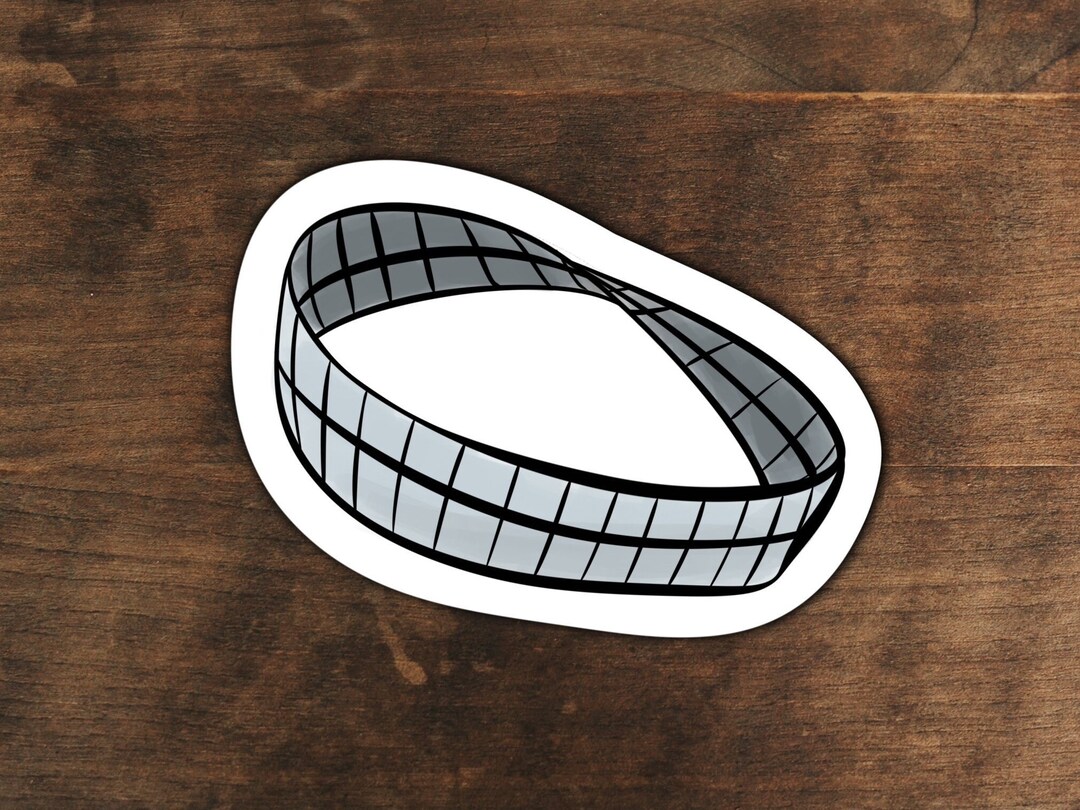 Modulus Sticker Möbius Strip Vinyl Sticker: Math & Science Decor - Etsy