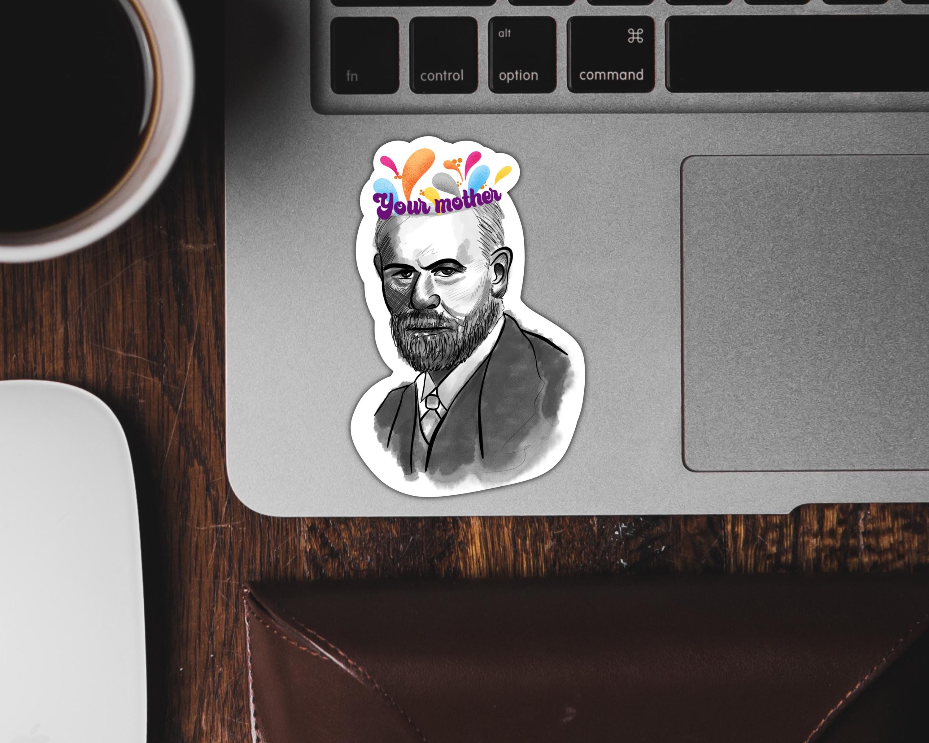 Freudian Slip Sticker | Philosophy Sticker - Etsy