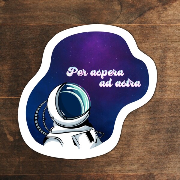 Ad Astra per Aspera - Etsy