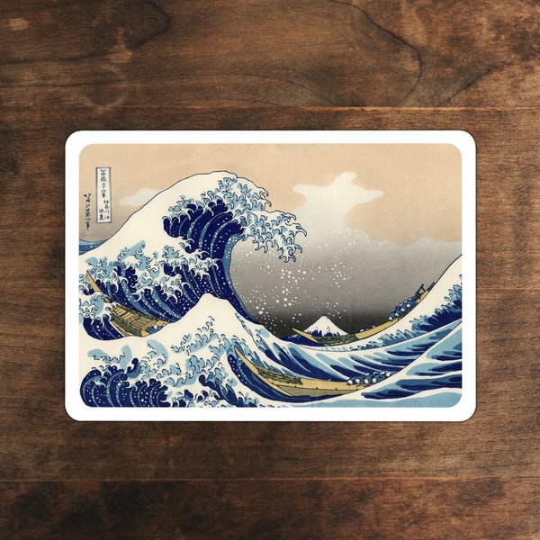 The Great Wave off Kanagawa | Art Sticker