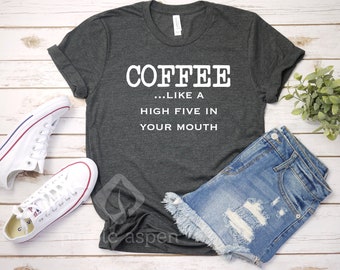 I Love Coffee T Shirt. Coffee Cup Art Caffeine Lovers Gift I Love Coffee T Shirt. Coffee Cup Art Caffeine Lovers Gift