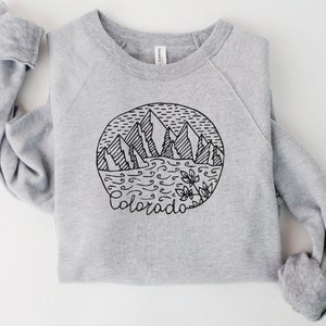 Colorado Sweatshirt, Colorado, Mountain Colorado Sweatshirt, Colorado Mountain Sweatshirt, Colorado shirts, Colorado Sweatshirt