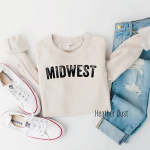 Midwest Sweatshirt, Retro Sweatshirt, Oversized Sweatshirt, Hipster Sweatshirt, Midwest is beste shirt / Midwest Lover / Midwest