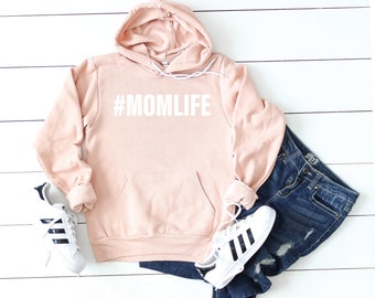 Mom Life Sweatshirt // Mom Life // Momlife // Gift for new mom // Gift for mom // Mom Gift // #MOMLIFE // Mothers Day Gift