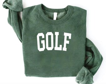 Golf Sweatshirt, Golf Crewneck, Trendy Sweatshirt,  Golf Lover Crewneck, Golf sweater, golf shirts, Golf Sweater, Gift for golfer