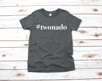 Twonado Birthday Shirt / 2nd Birthday / 2 Birthday Shirt / Two Year Old Birthday / Boy Birthday / Twonado / #Twonado / Second Birthday