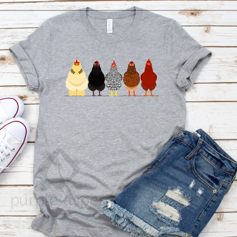 Premium AI Image | Chicken Art T Shirt Design