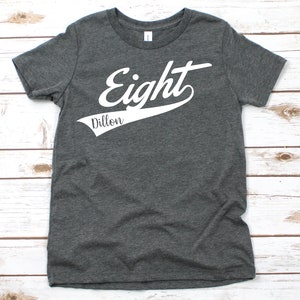 Eight Birthday Shirt / Eighth Birthday / Boys Eighth Birthday / Boy Eight Birthday / Boys Birthday Shirt / 8th birthday shirt /