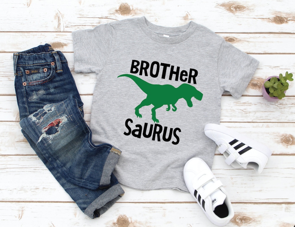 Brothersauraus Shirt / Brother Dinosaur Shirt / Brother Shirt, Dinosaur Shirt / Big Brother Shirt / Big Sister Shirt, New Brother Shirt Printfushion