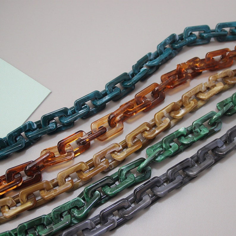 Acrylic Bag Chain Bag Chain Accessories Bag Shoulder Belt Etsy