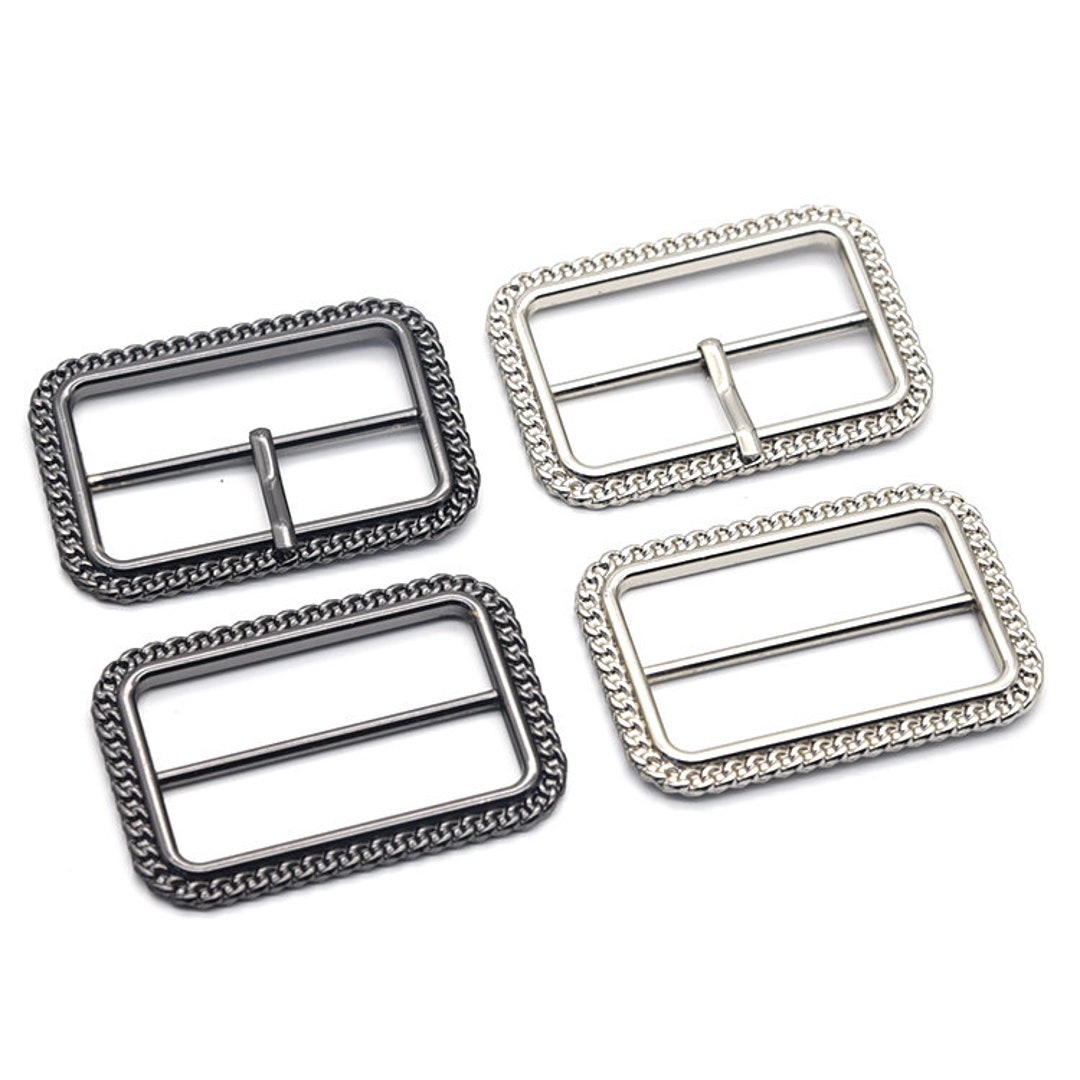 Fashion Metal Buckle Belt Adjustment Three Stop Buckle Windbreaker Cuff