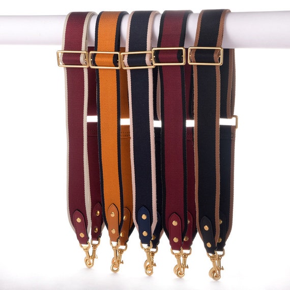 Bag Shoulder Strap Replacement Crossbody Belts Brown Adjustable