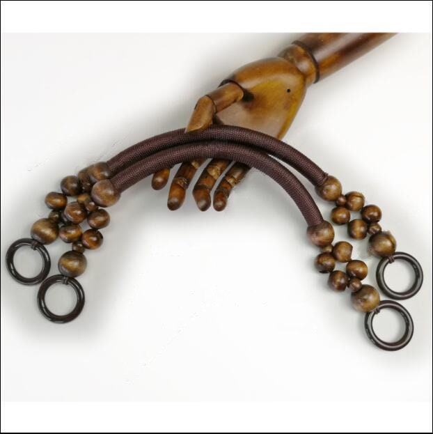 Wooden Bead Handle Beaded Handle DIY Handle Purse Handle Bag Etsy