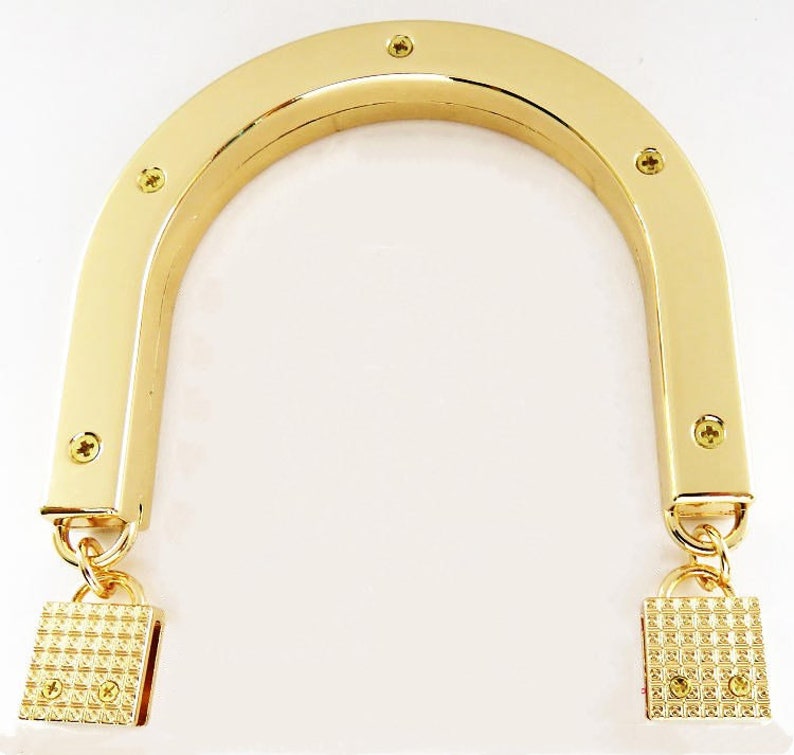 New Handbag Hardware Handle Buckle Accessories Semicircular Etsy