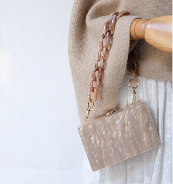 Resin chain bag strap hotsell