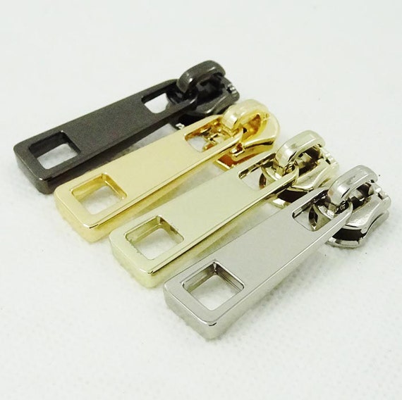 3 PCS Golden Metal Zipper Pull, Bags Zipper Pull, Replacement