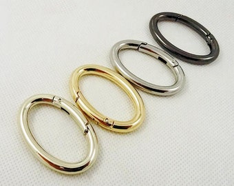 Purse Clasp, Oval Snap Clasp, Bags Clasp, Spring Ring Clasp, Round Clasp, Replacement Clasp