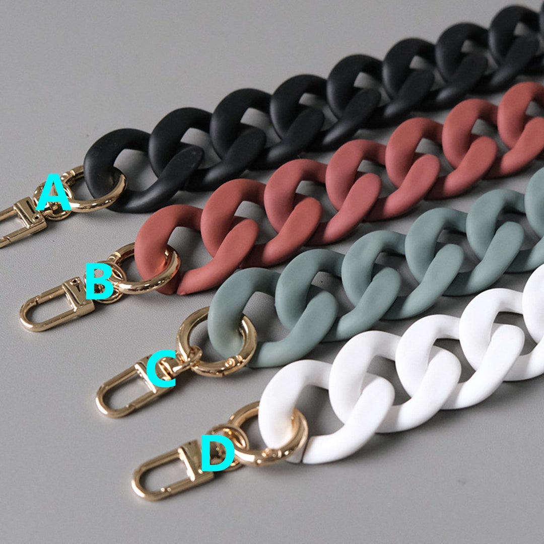 Fashion Resin Chain Purse Handle Chain Acrylic Chain Plastic Chain