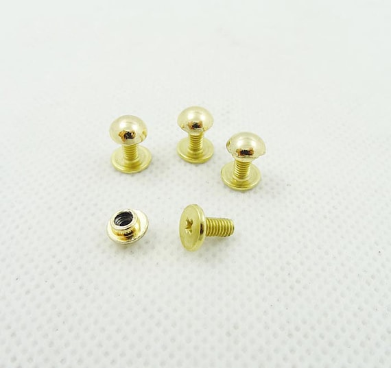 Louis Vuitton Lot of 4 - 8mm gold Snap Rivets For Replacement Parts  Authentic