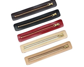 High Quality Zipper Frame For Bag DIY Handmade Accessories PU Leather Accessories For Purse Handbag Supply Purse Replacement Black Zipper