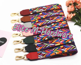 Elite.M 1PC 3.8cm Width Single Shoulder Strap Wide Shoulder Strap Colorful Bag Strap Purse Replacement Chain Strap For Wholesale