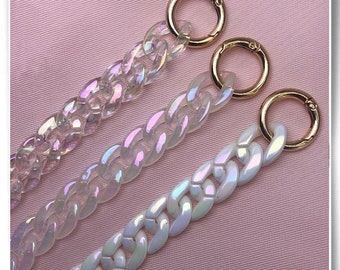 16mm Acrylic Chain Resin Bag Chain Fashion Purse Chain DIY Shoulder Chain Crossbody Chain For Mini Bag Replacement Chain For Wholesale