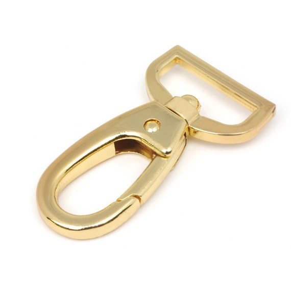 2pcs 2.5cm Golden Purse Clasp Hook, Chain Strap Clasp, Metal Clasp