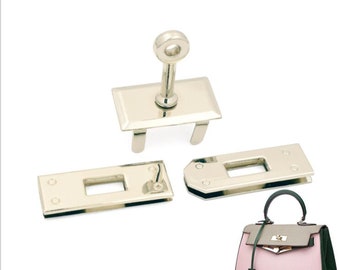 Geldbörse Verschluss Geldbörse Hardware Twist Lock Multi-functional Verschluss Hardware Kombinationsverschluss Hardware Zubehör Geldbeutel Zubehör Zubehör Light Gold