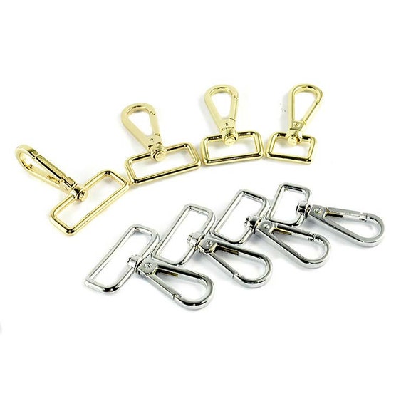6PCS Silver Purse Square Hook, Handbag Hardware Hook,chain Hook