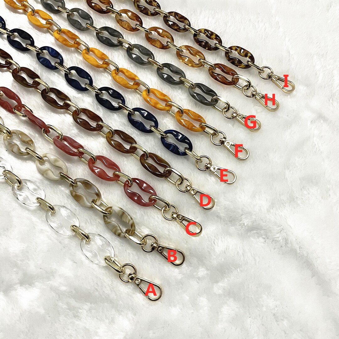 22mm Acrylic Bag Chain Purse Handle Chain Fashion Resin Chain Etsy
