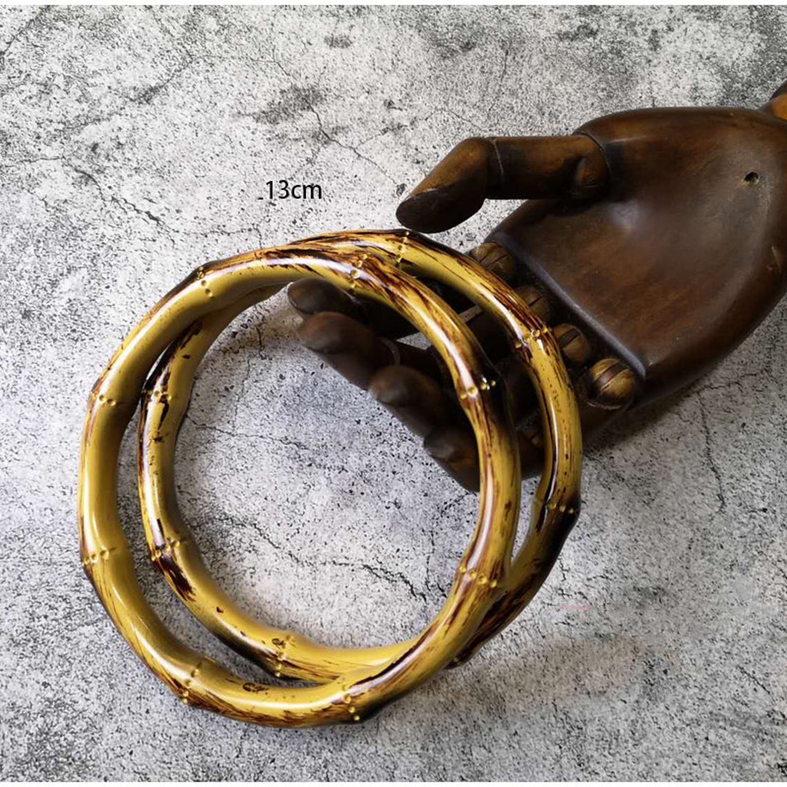 Wooden Handle Purse Handle Round Handle 15cm Purse Handle Etsy