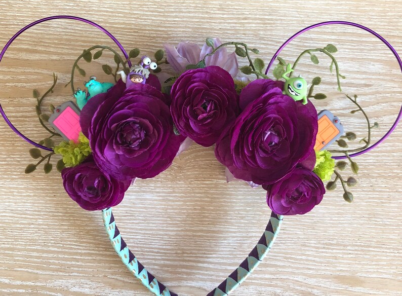Monsters Inc Mickey Ears Monsters Inc Ears Sullivan Ears Etsy