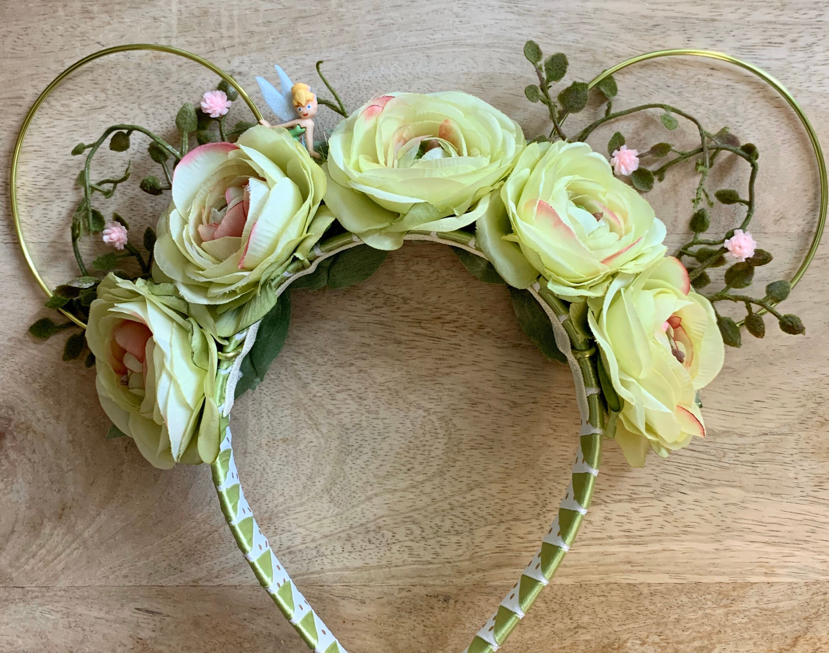 Tinkerbell Mickey Ears Tinkerbell Ears Mickey Mouse Ears Etsy