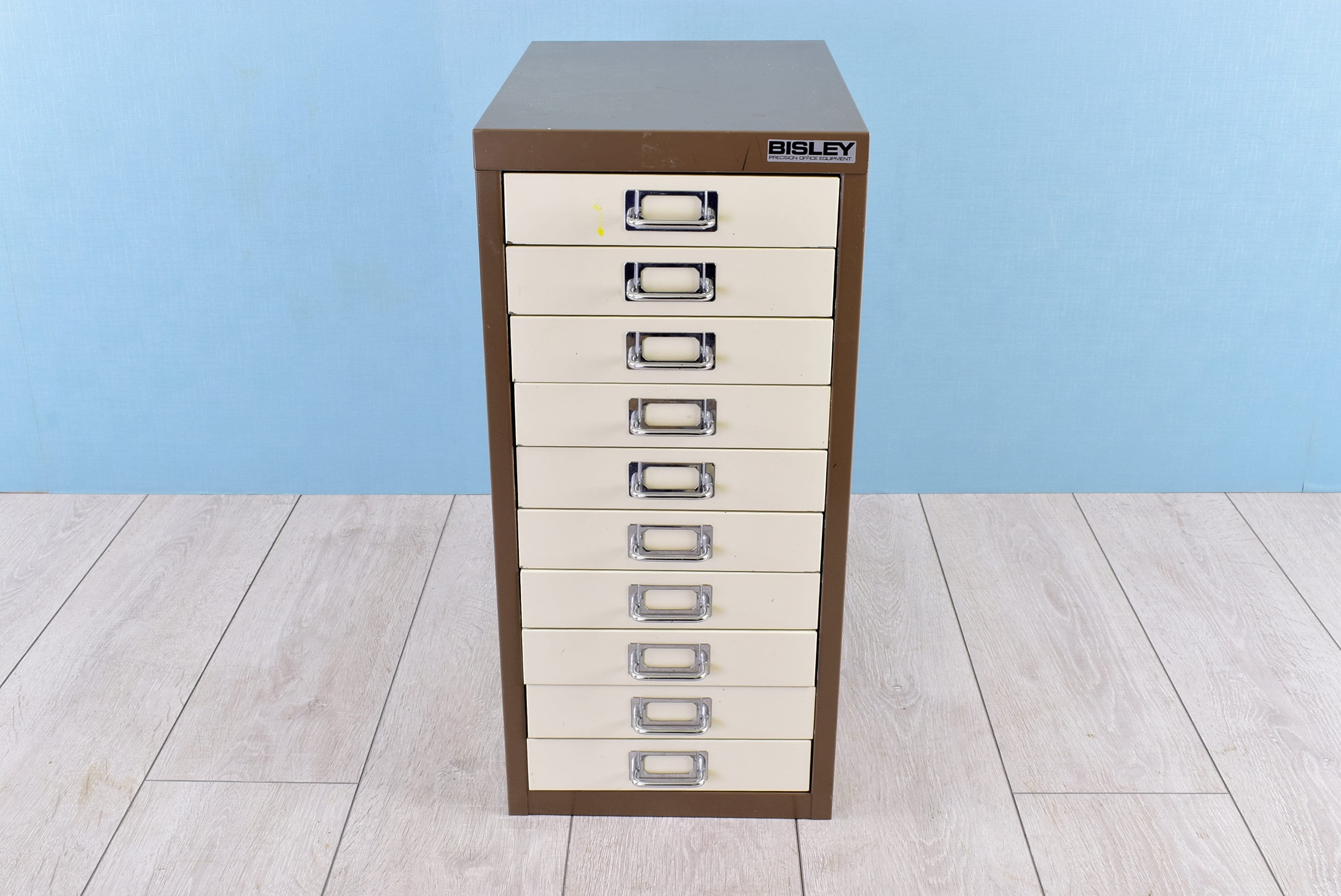 Vintage bisley filing cabinet deals