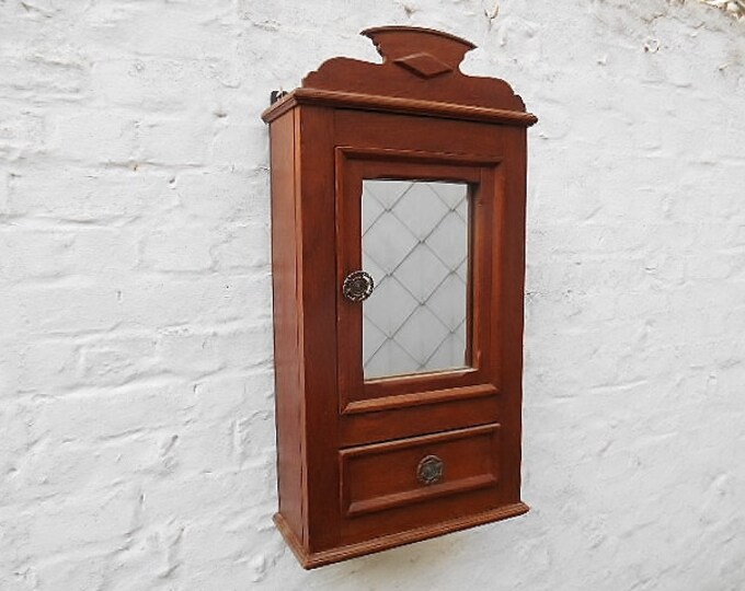 Rustic Bathroom Wall Large Storage in Oak Etsy