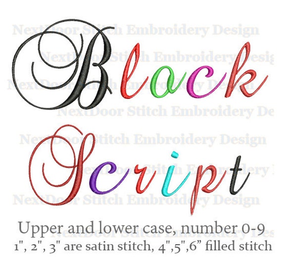 wide block font wide block font