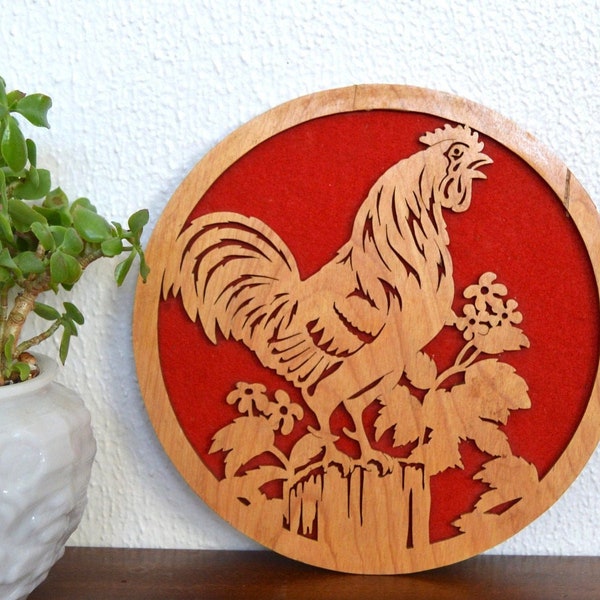 Rooster Wall Hanging Etsy