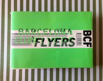Barcelona Club Flyers BCF Book 90s Graphic Design