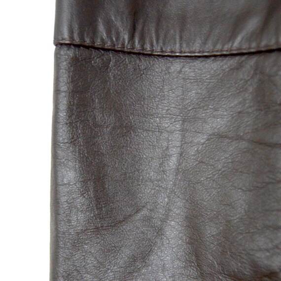 Vintage Leather Pants | Women's Leather Straight … - image 6