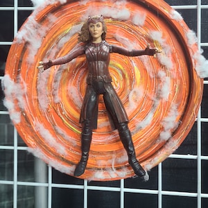 Scarlett Witch wall hanging sculpture