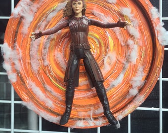 Scarlett Witch wall hanging sculpture