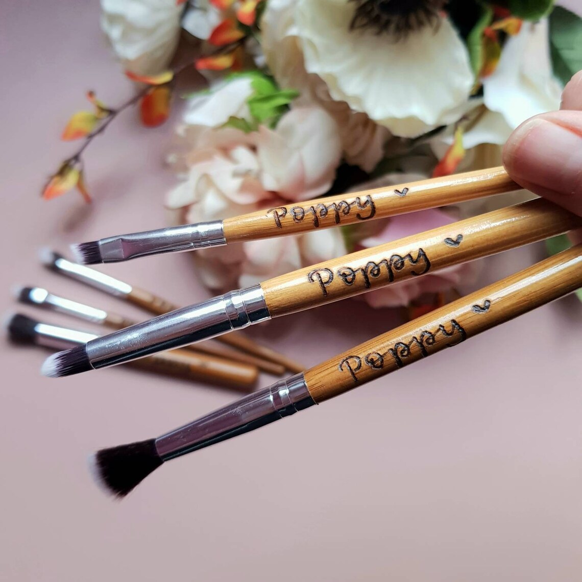 Personalised make up brush set makeup brushes beauty gift Etsy